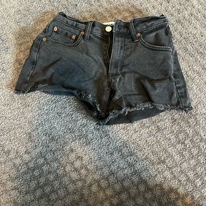 Black RSQ shorts from tilly’s